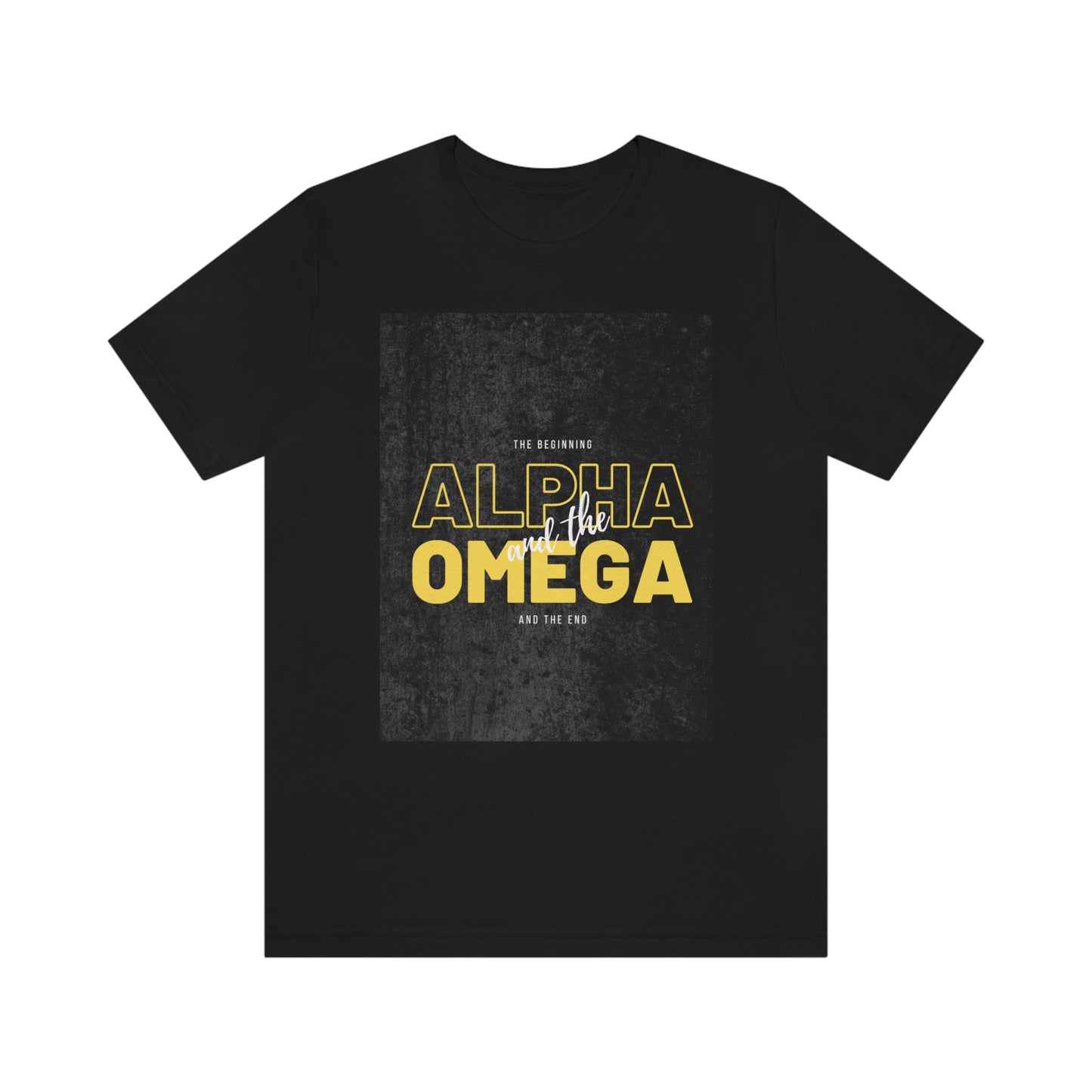 Alpha and Omega - Unisex Jersey Short Sleeve Tee