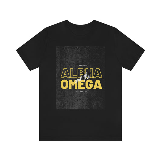 Alpha and Omega - Unisex Jersey Short Sleeve Tee