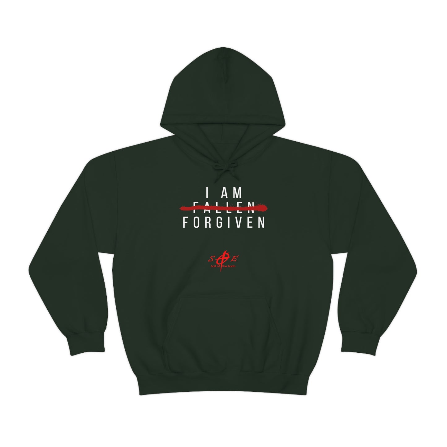 I am Fallen Forgiven - Unisex Heavy Blend™ Hooded Sweatshirt