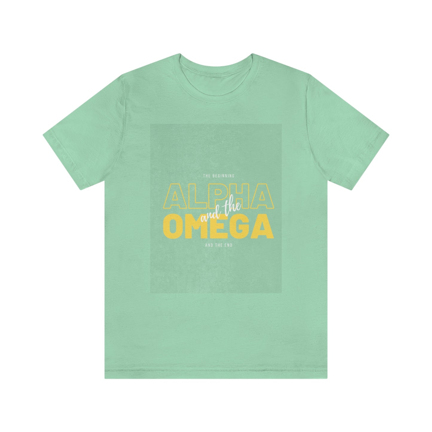 Alpha and Omega - Unisex Jersey Short Sleeve Tee