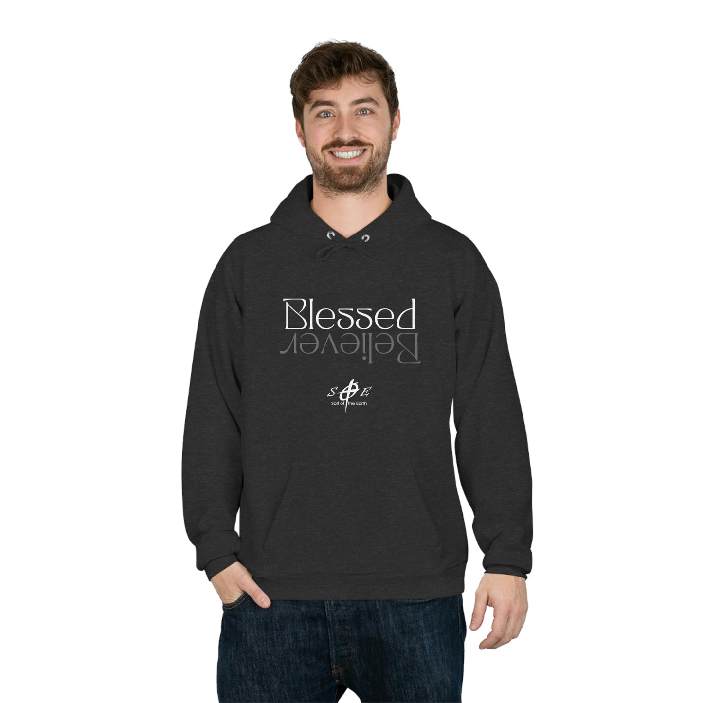 Blessed Believer Unisex EcoSmart® Pullover Hoodie Sweatshirt