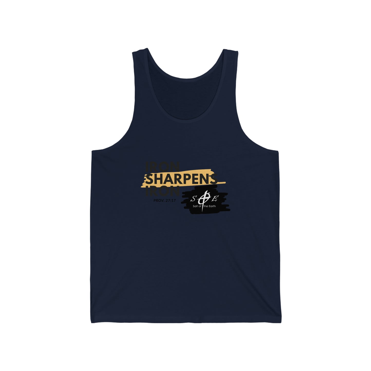 Iron Sharpens Iron Unisex Jersey Tank