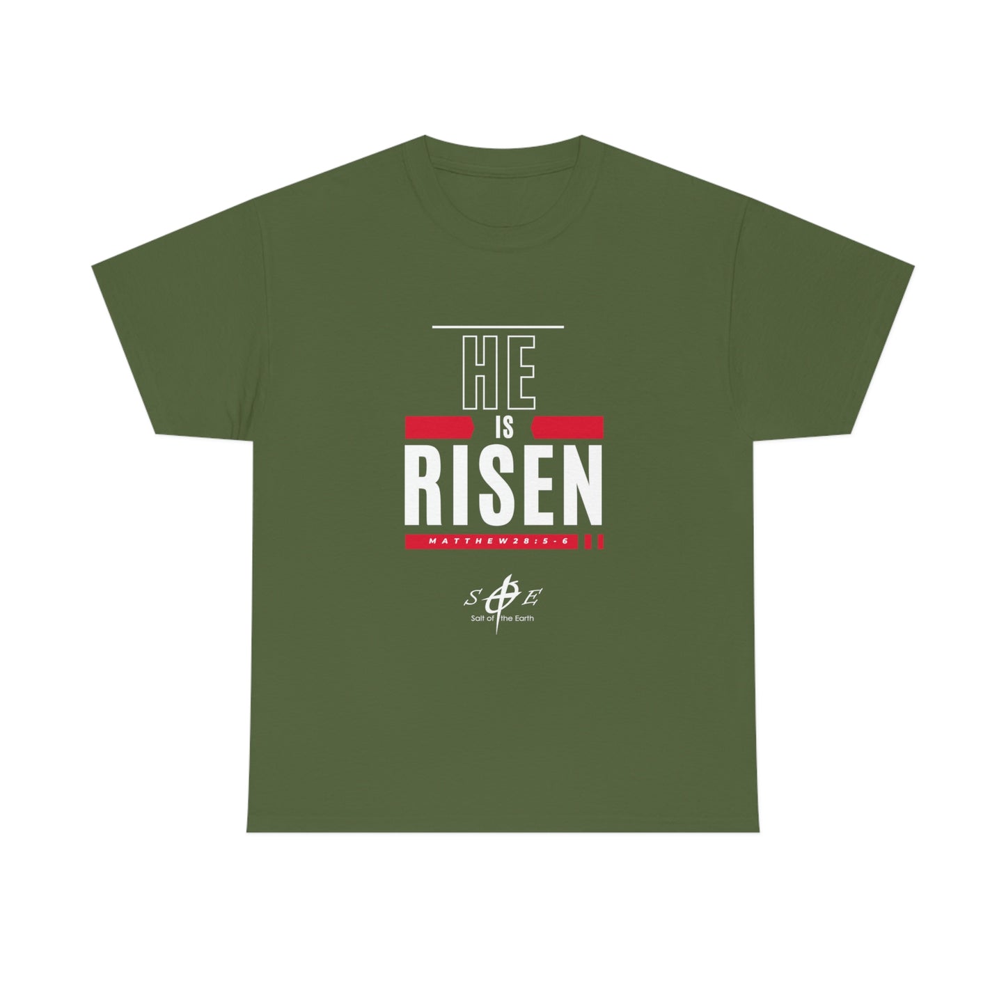 He is Risen Unisex Heavy Cotton Tee