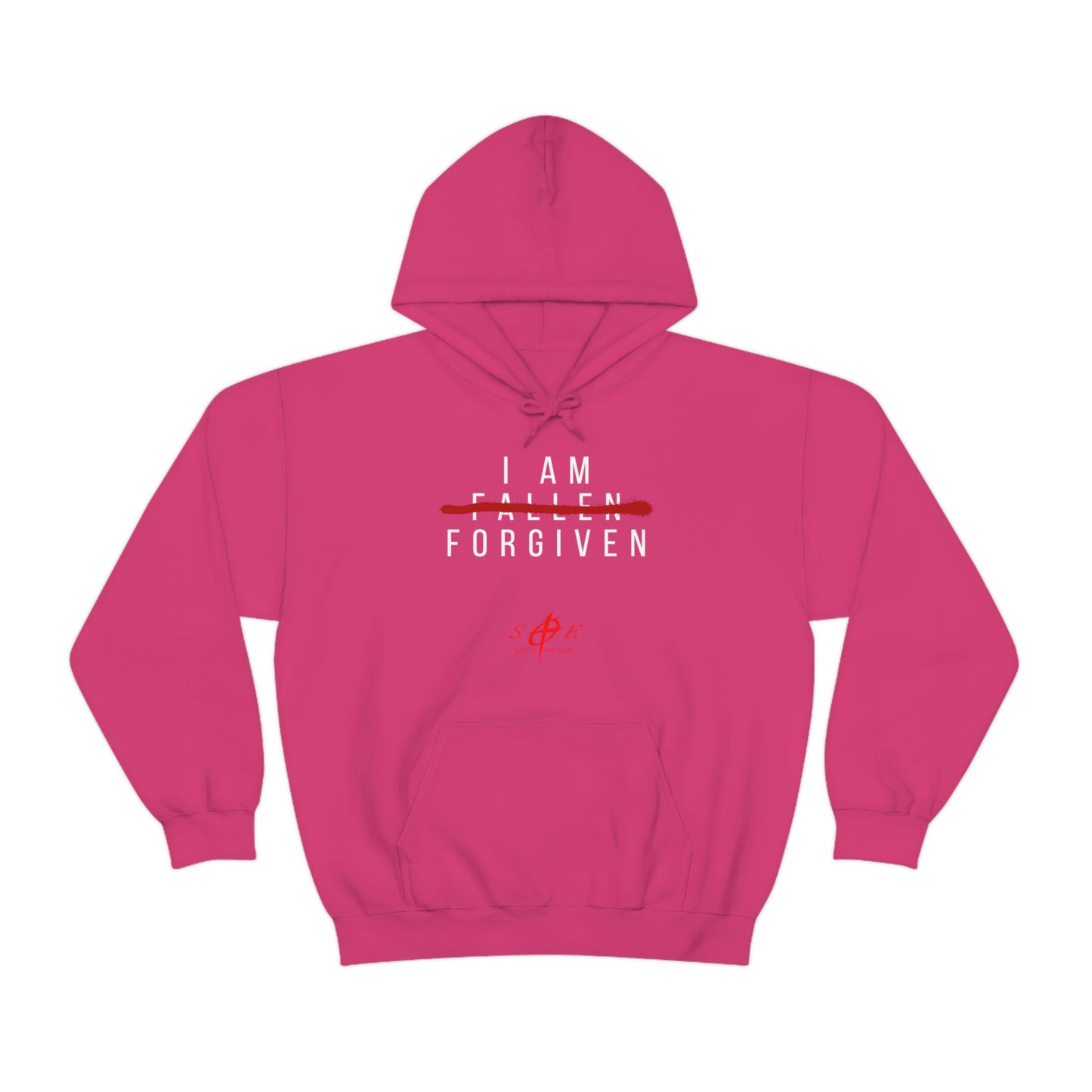 I am Fallen Forgiven - Unisex Heavy Blend™ Hooded Sweatshirt