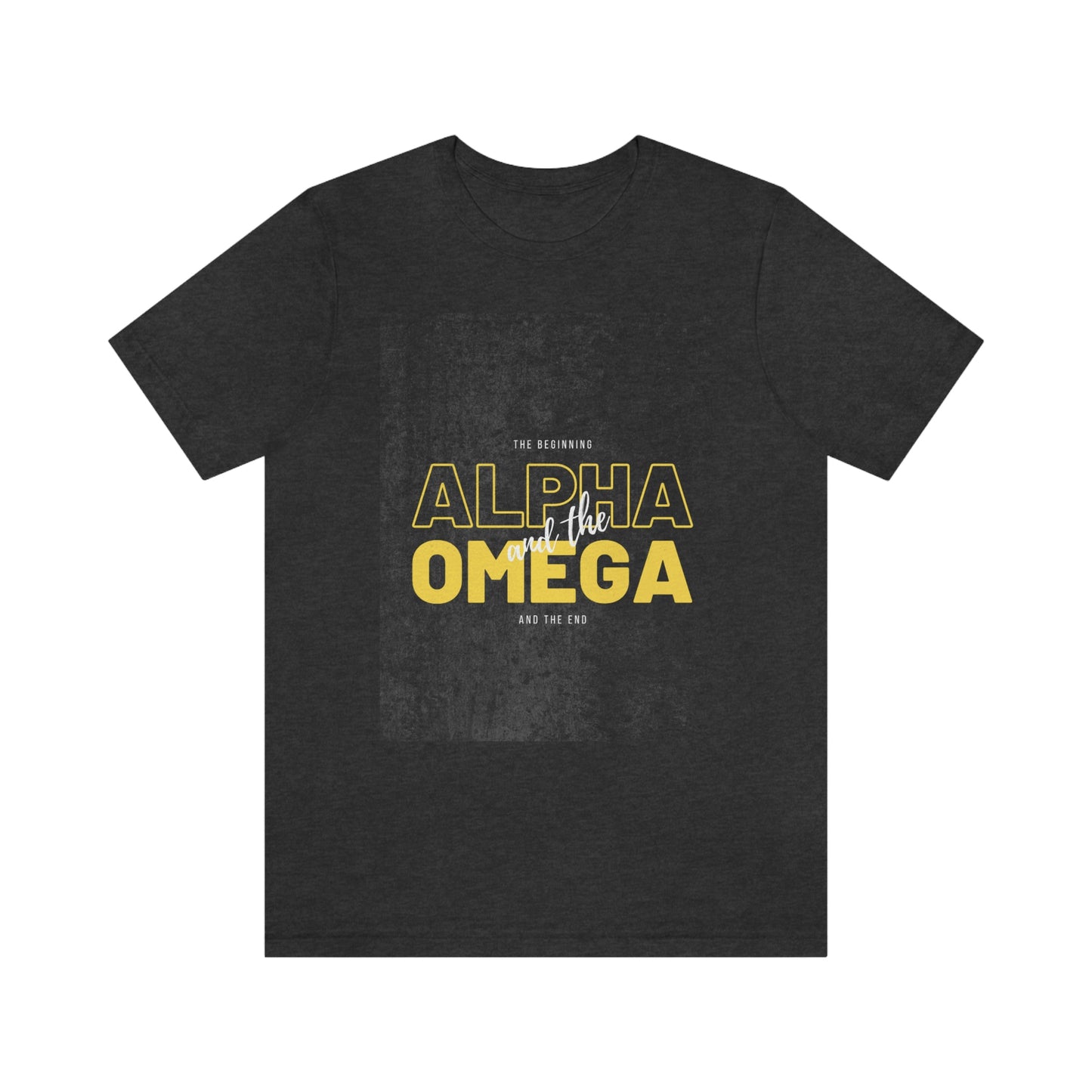 Alpha and Omega - Unisex Jersey Short Sleeve Tee