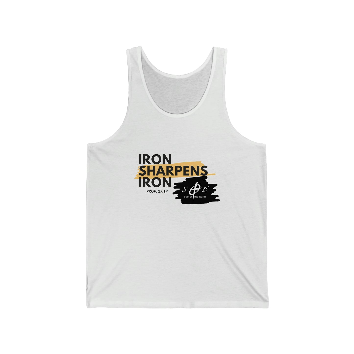 Iron Sharpens Iron Unisex Jersey Tank