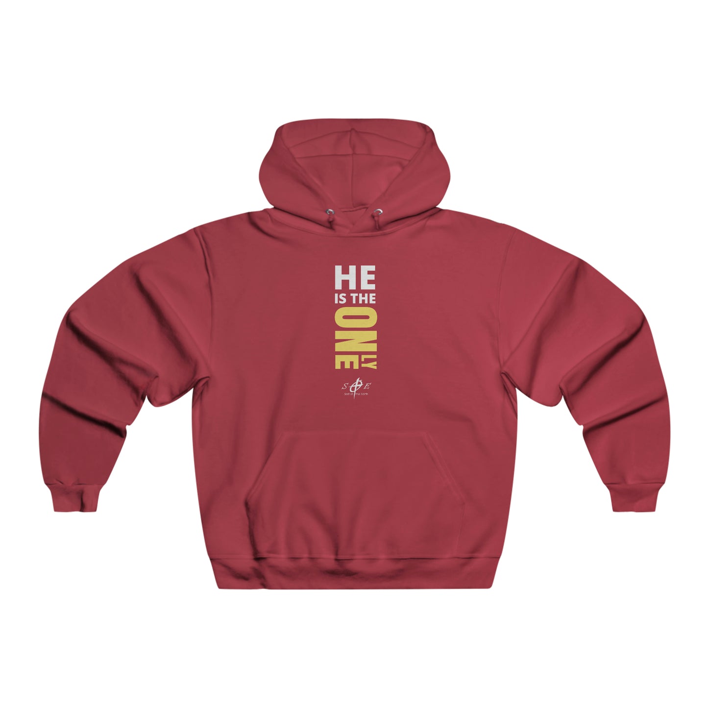 HE is the ONLY One Men's NUBLEND® Hooded Sweatshirt