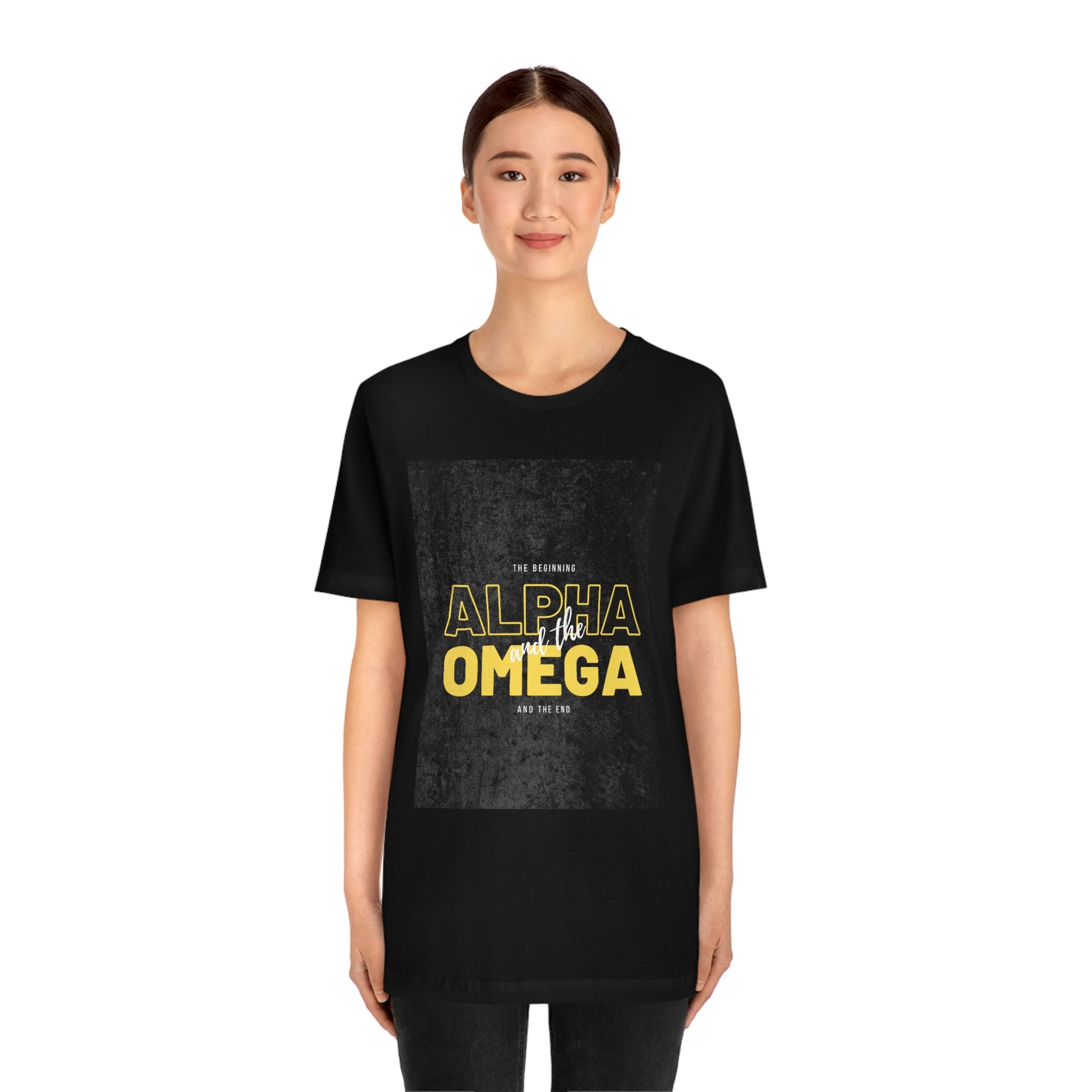 Alpha and Omega - Unisex Jersey Short Sleeve Tee