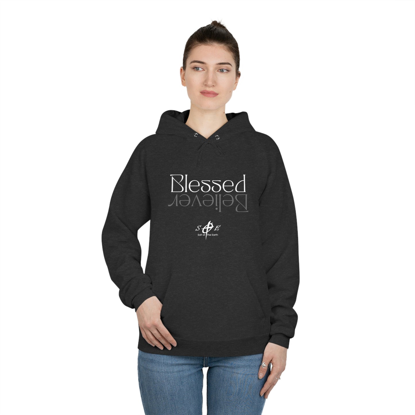 Blessed Believer Unisex EcoSmart® Pullover Hoodie Sweatshirt