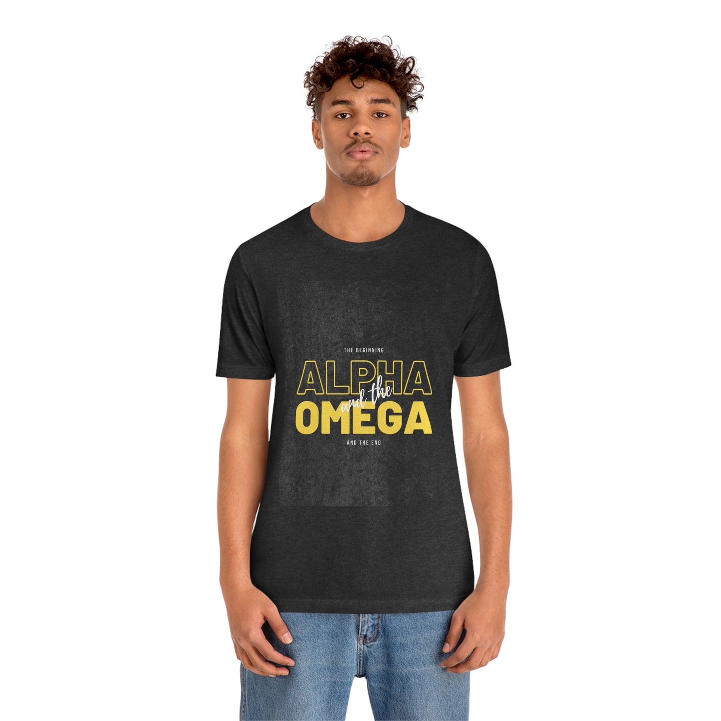 Alpha and Omega - Unisex Jersey Short Sleeve Tee