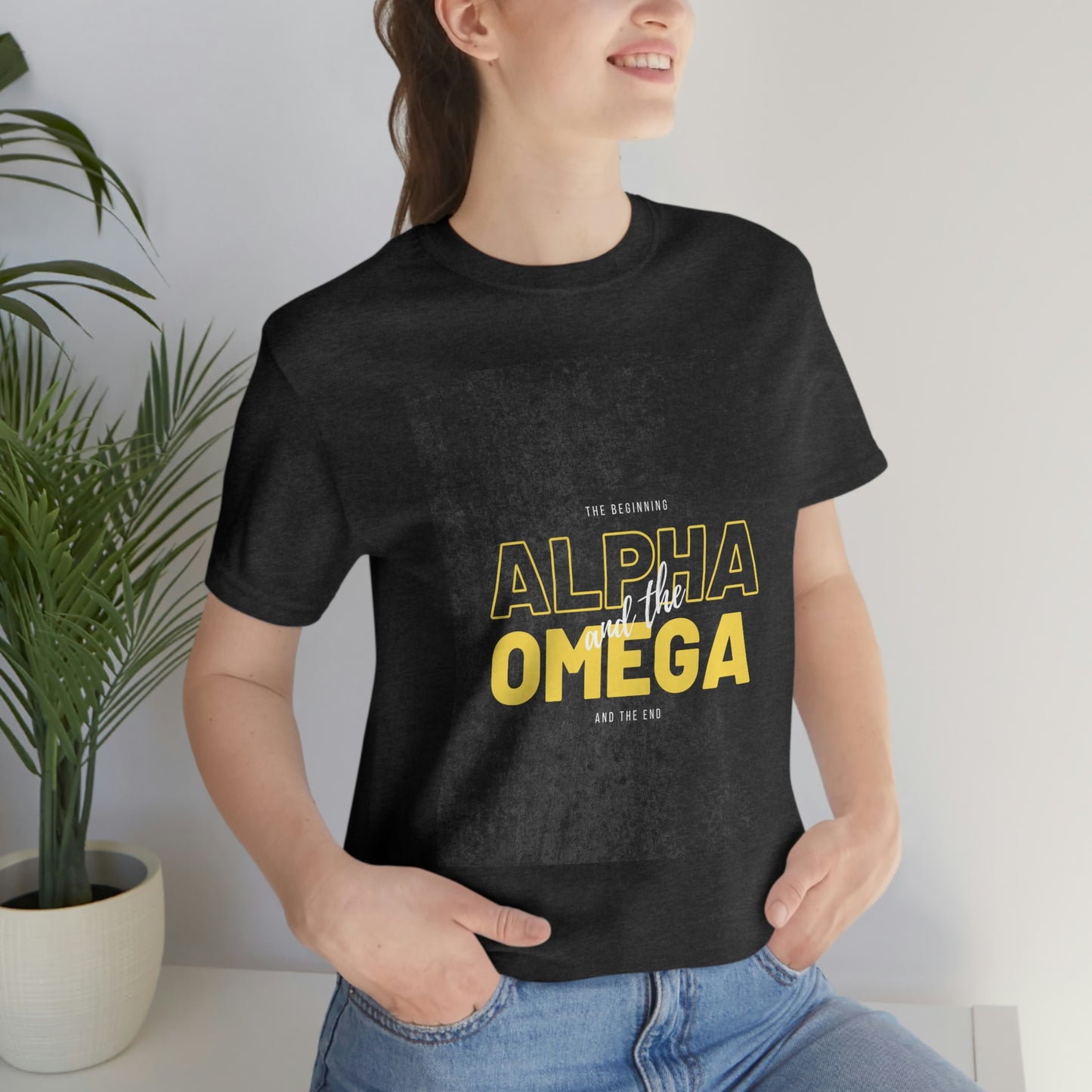 Alpha and Omega - Unisex Jersey Short Sleeve Tee