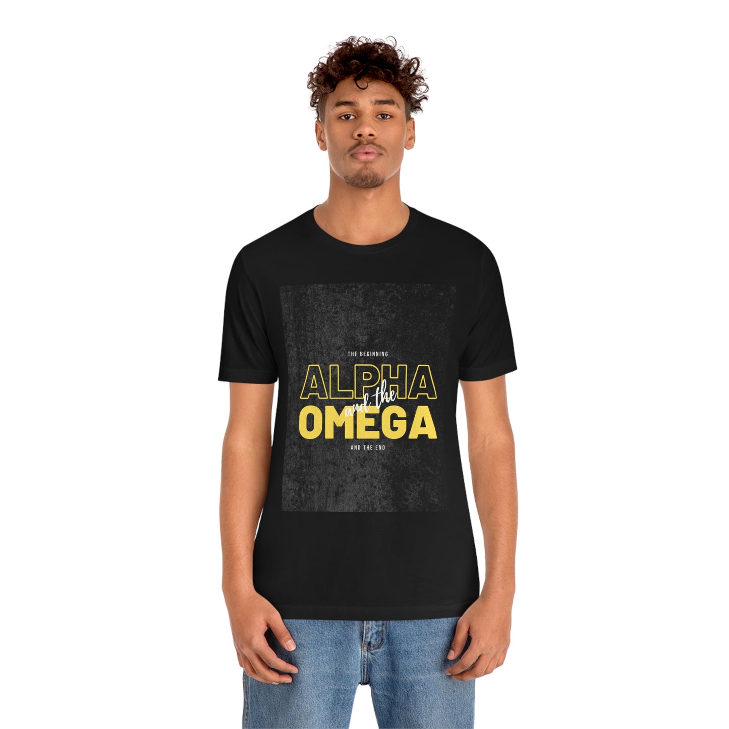 Alpha and Omega - Unisex Jersey Short Sleeve Tee