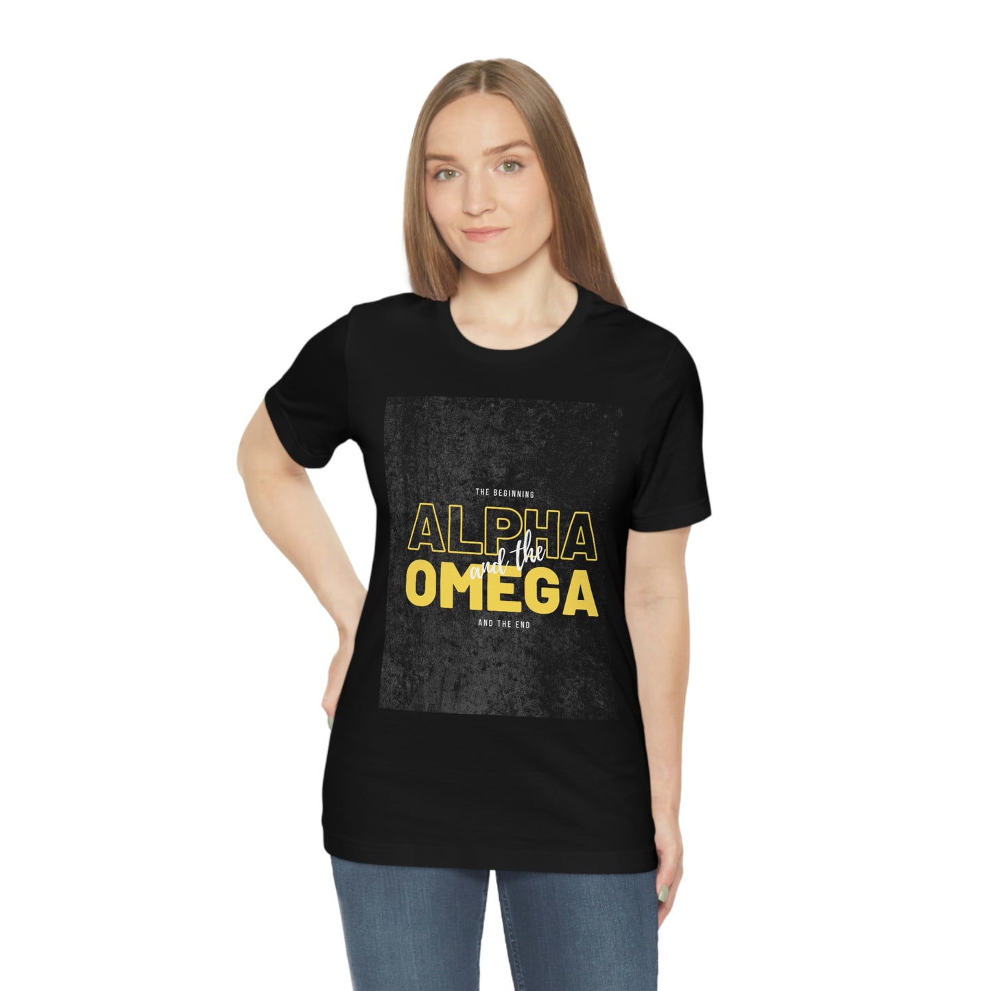 Alpha and Omega - Unisex Jersey Short Sleeve Tee