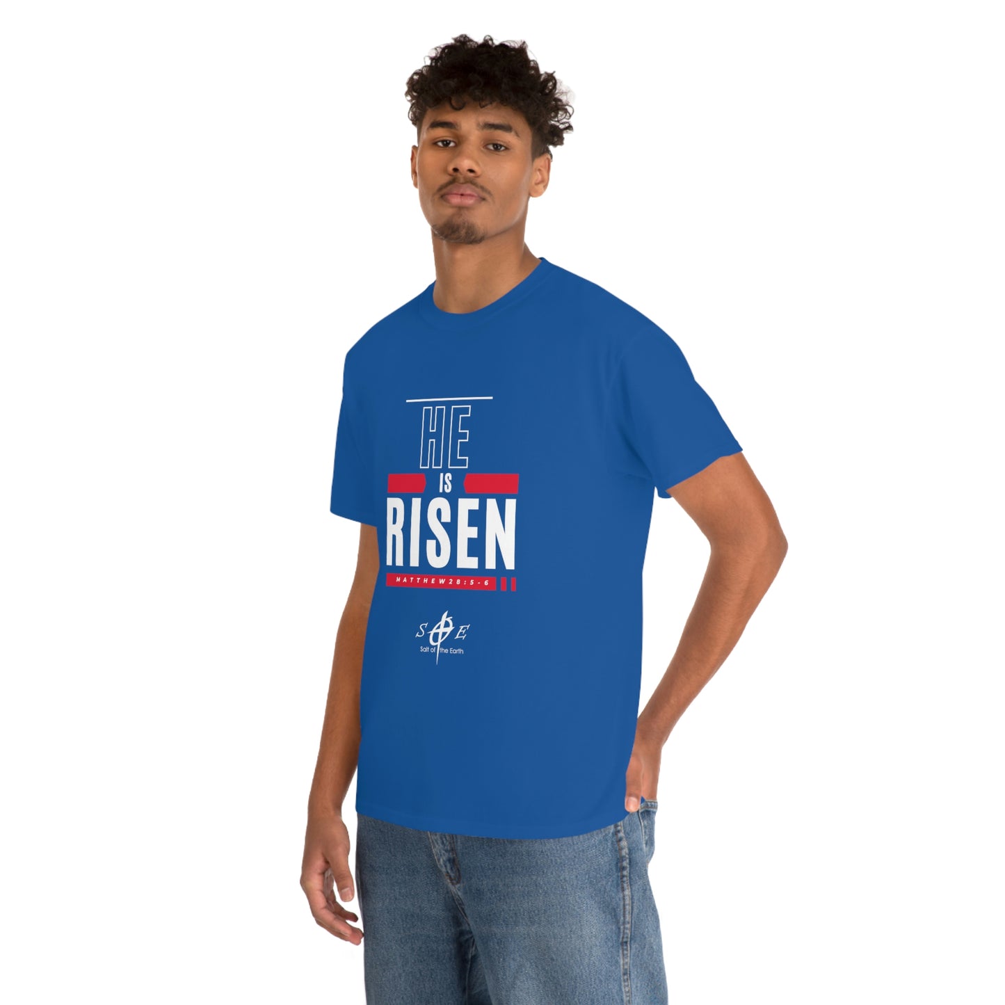 He is Risen Unisex Heavy Cotton Tee