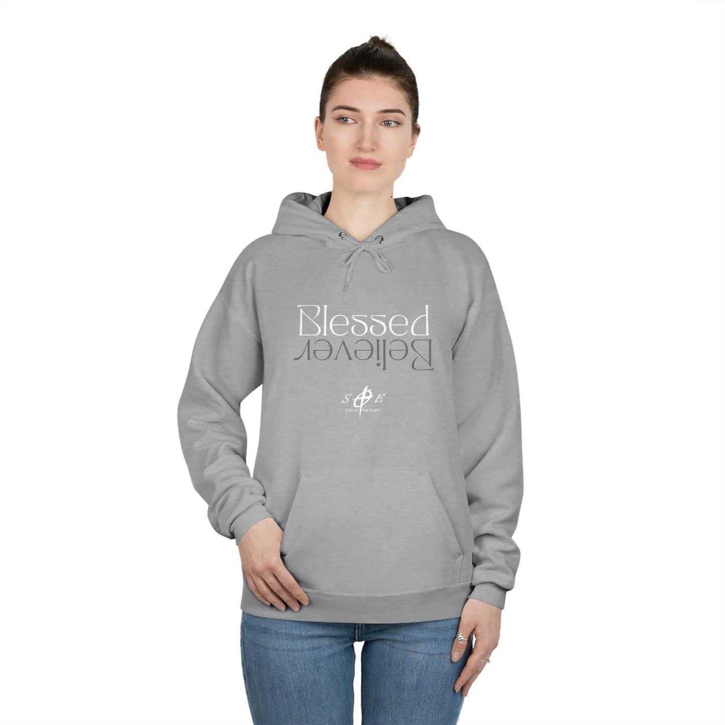 Blessed Believer Unisex EcoSmart® Pullover Hoodie Sweatshirt