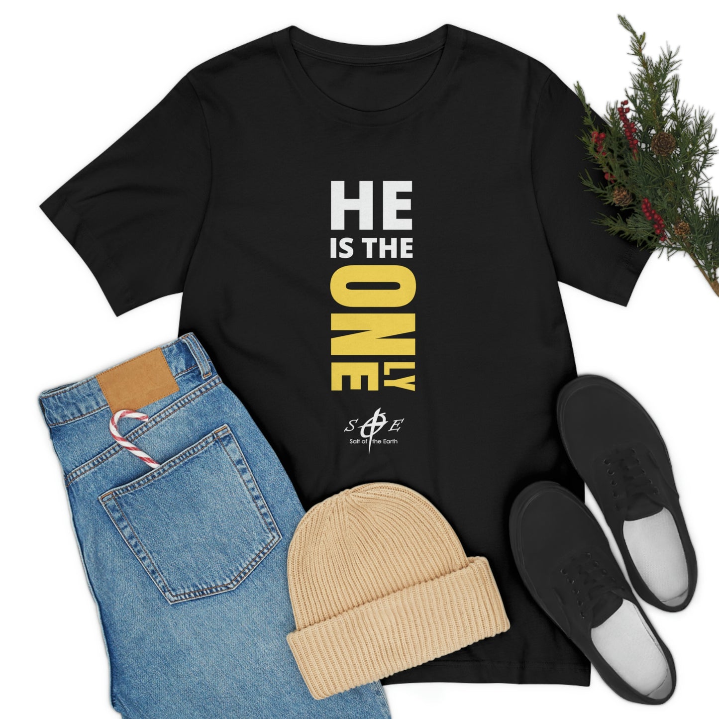 He is the ONLY One Unisex Jersey Short Sleeve Tee