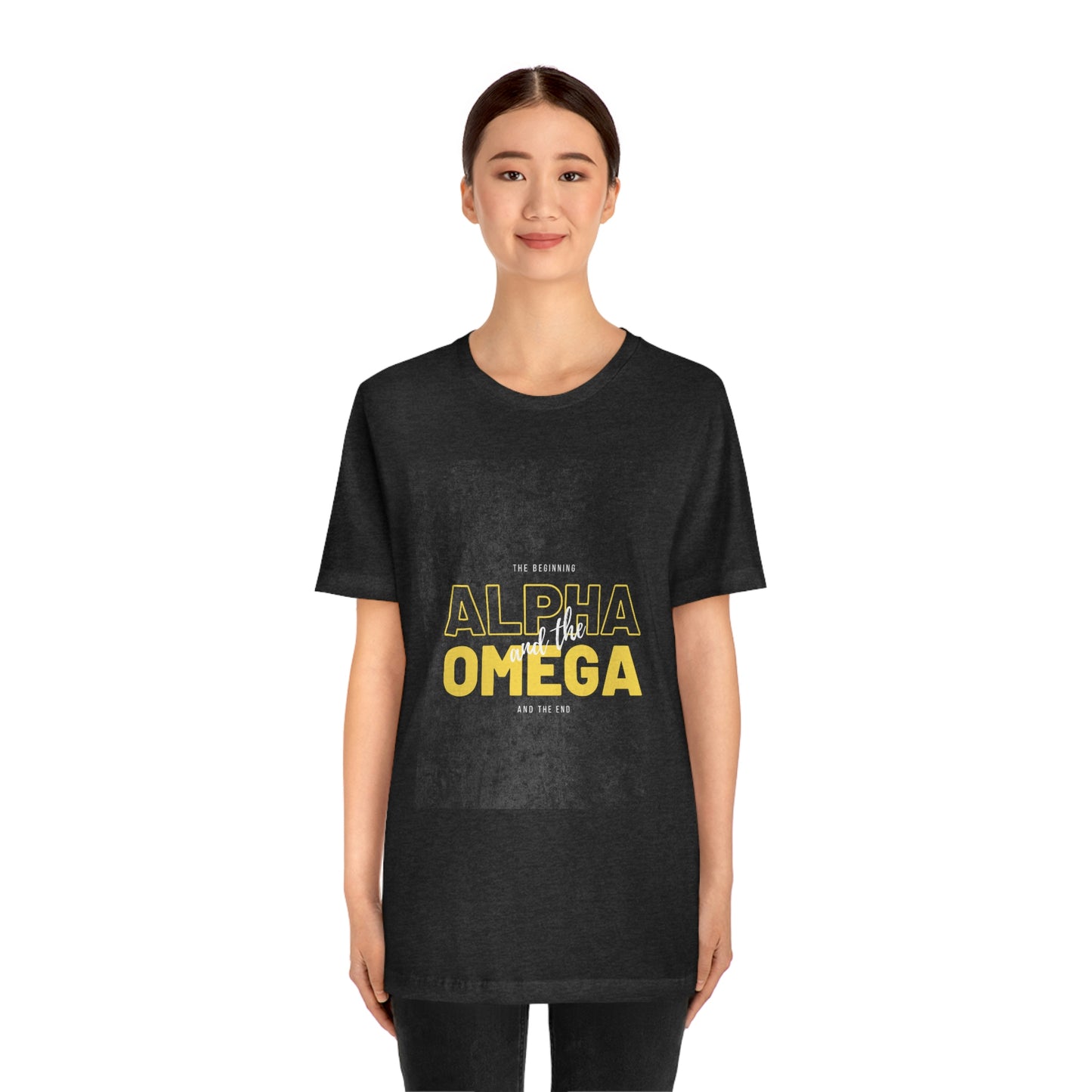 Alpha and Omega - Unisex Jersey Short Sleeve Tee