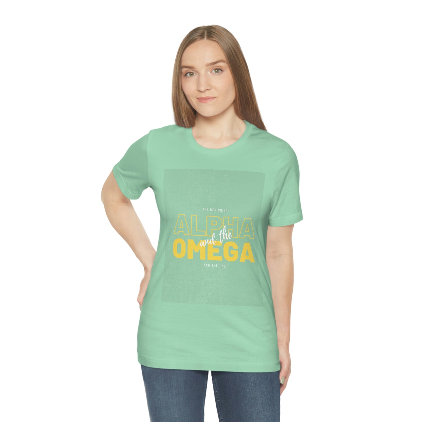 Alpha and Omega - Unisex Jersey Short Sleeve Tee