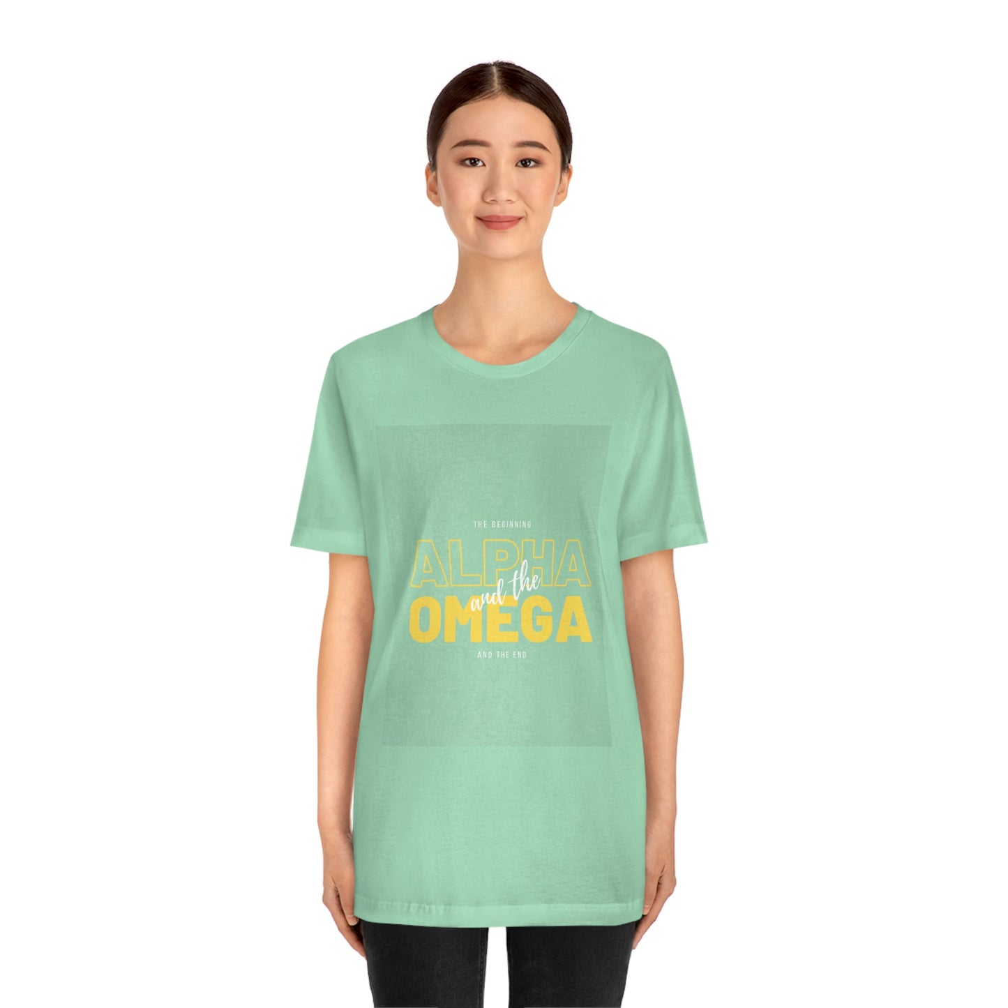 Alpha and Omega - Unisex Jersey Short Sleeve Tee