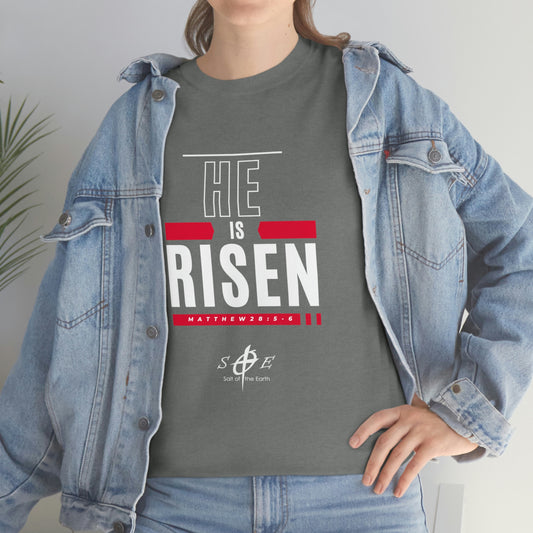 He is Risen Unisex Heavy Cotton Tee