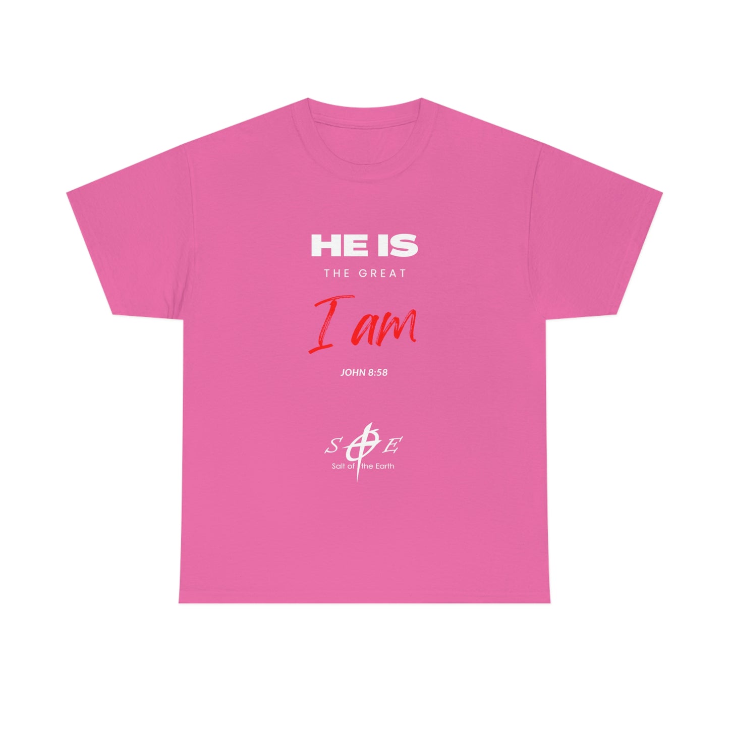 He Is the Great I Am - Unisex Heavy Cotton Tee