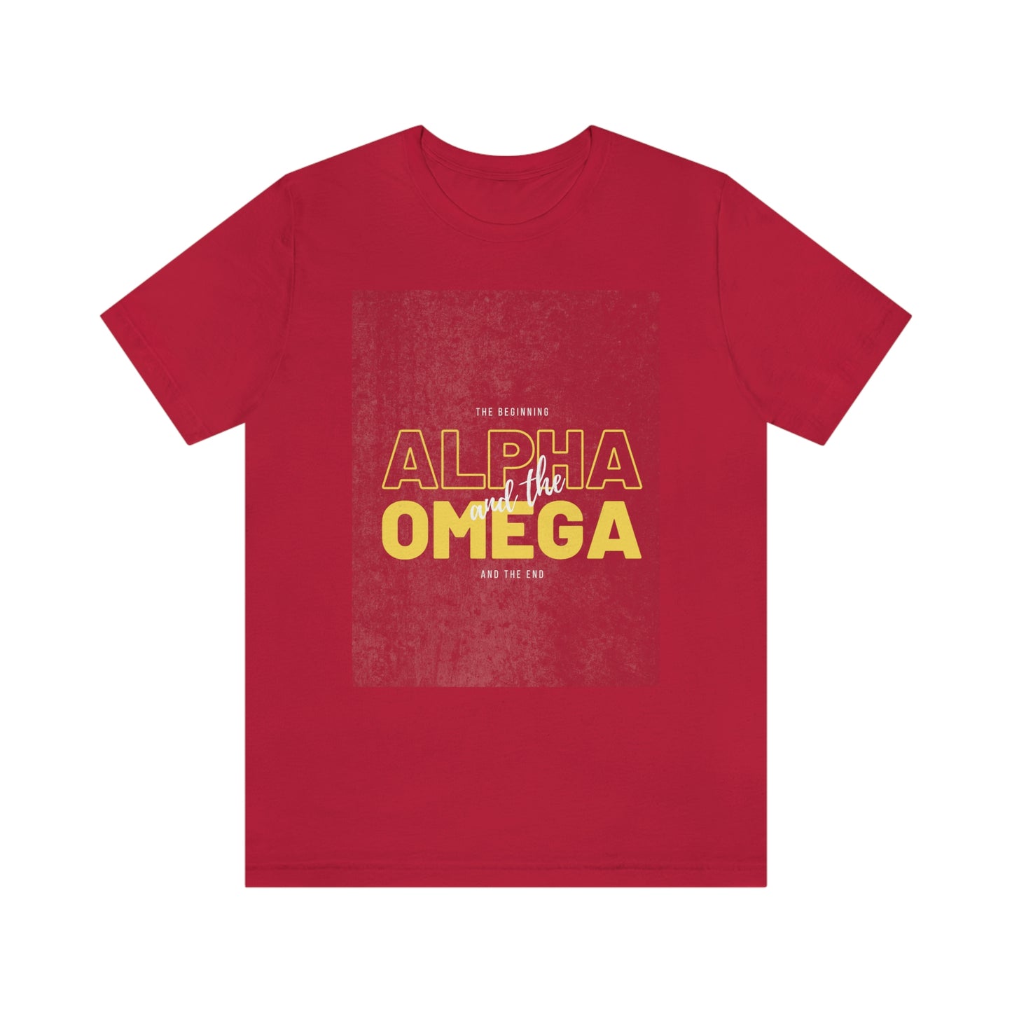 Alpha and Omega - Unisex Jersey Short Sleeve Tee