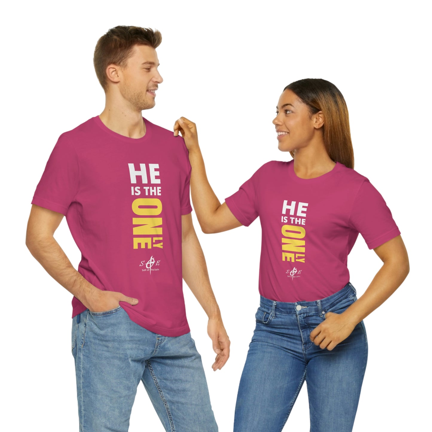 He is the ONLY One Unisex Jersey Short Sleeve Tee