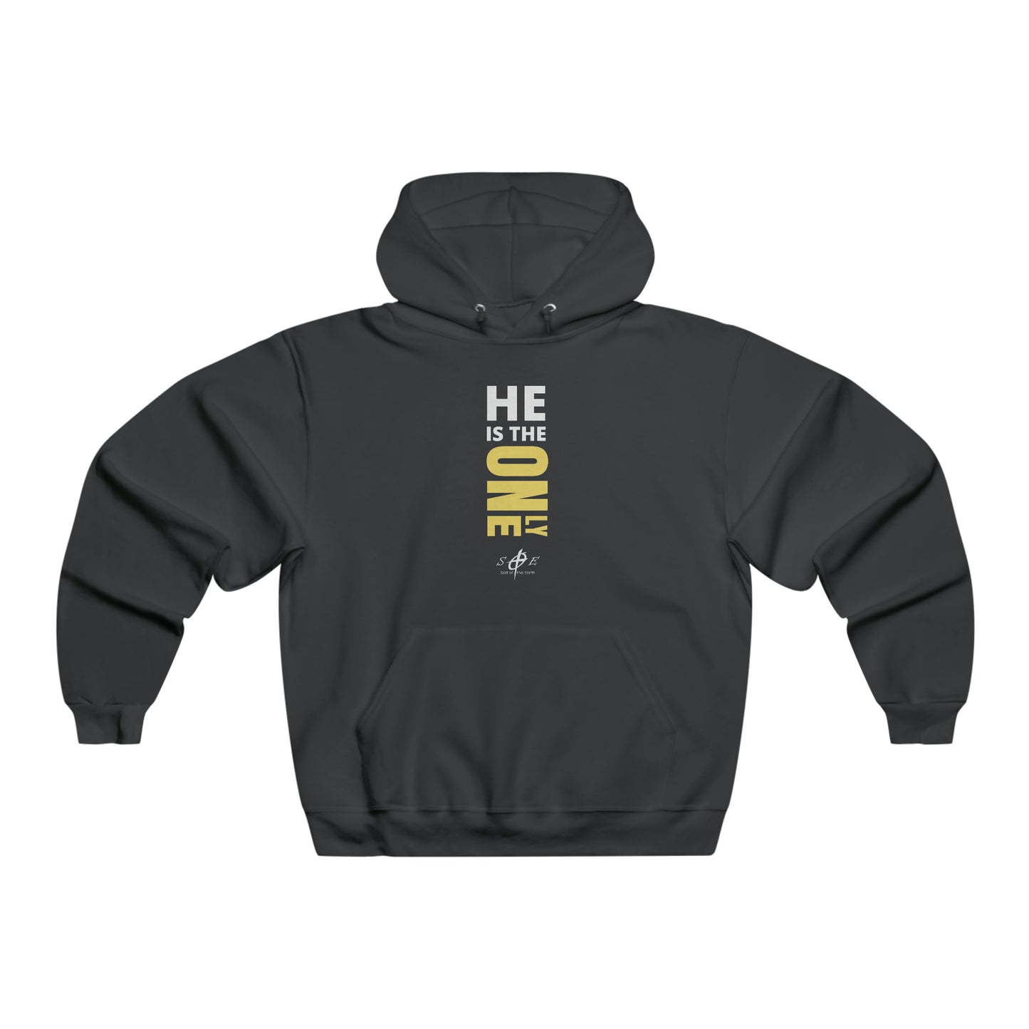 HE is the ONLY One Men's NUBLEND® Hooded Sweatshirt