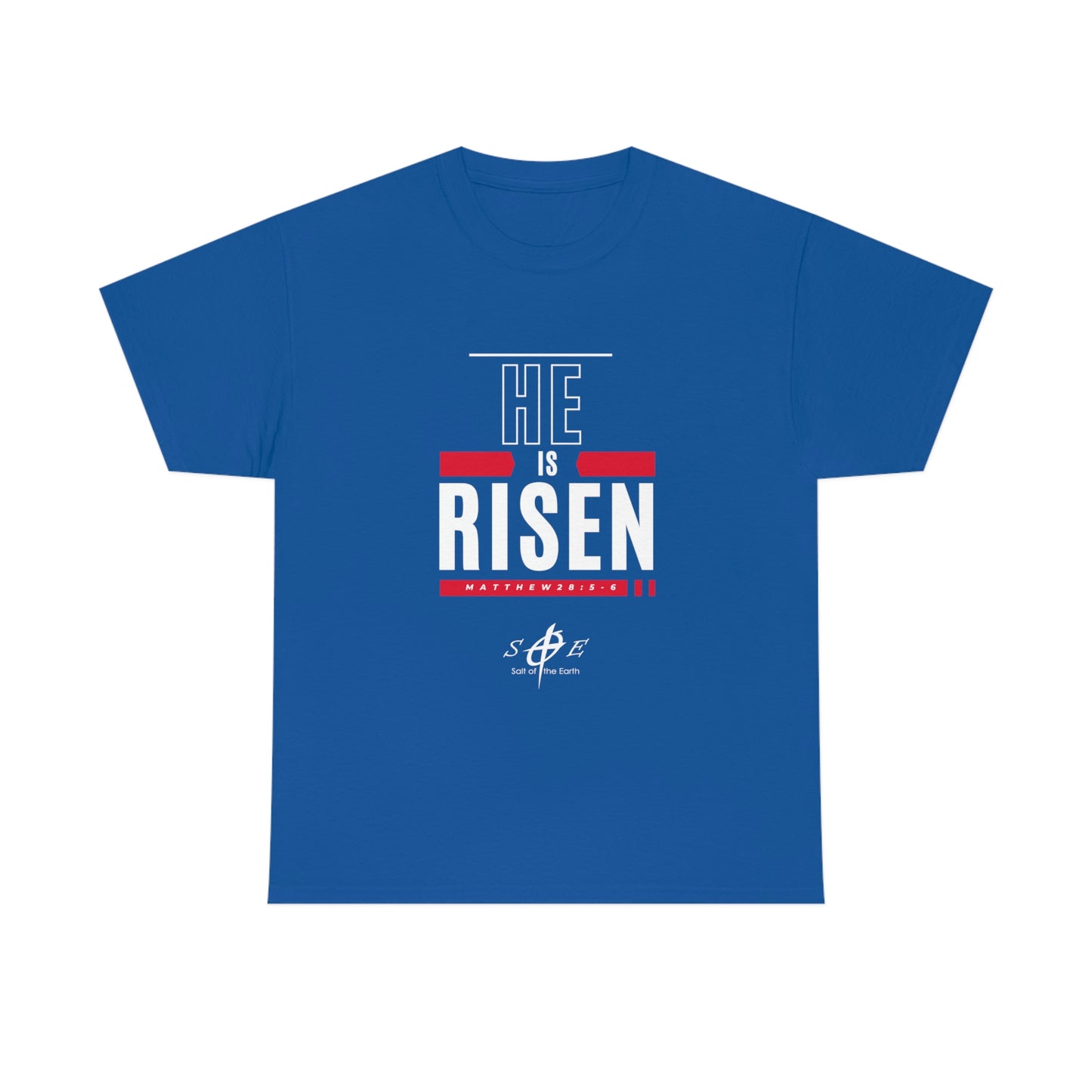 He is Risen Unisex Heavy Cotton Tee