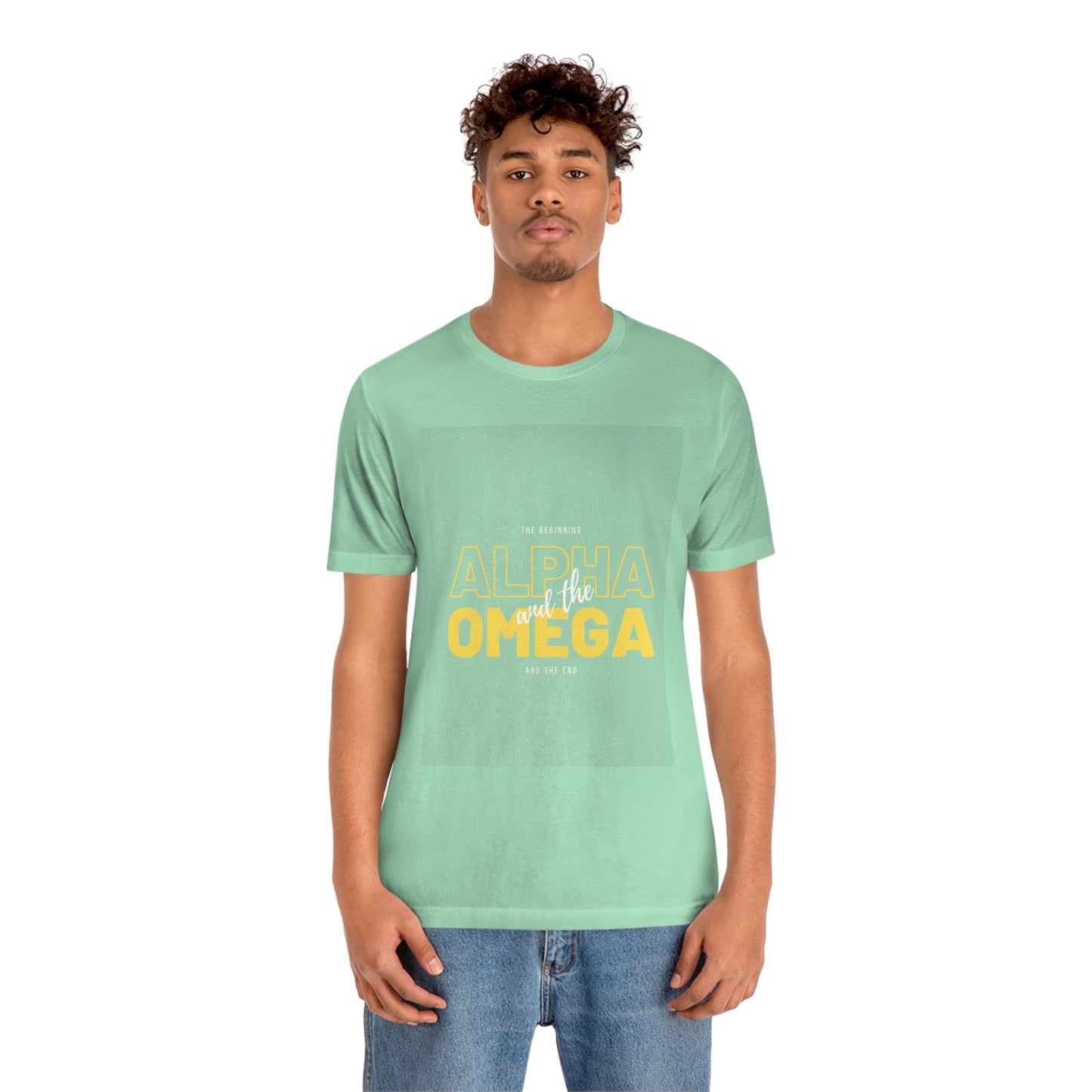 Alpha and Omega - Unisex Jersey Short Sleeve Tee