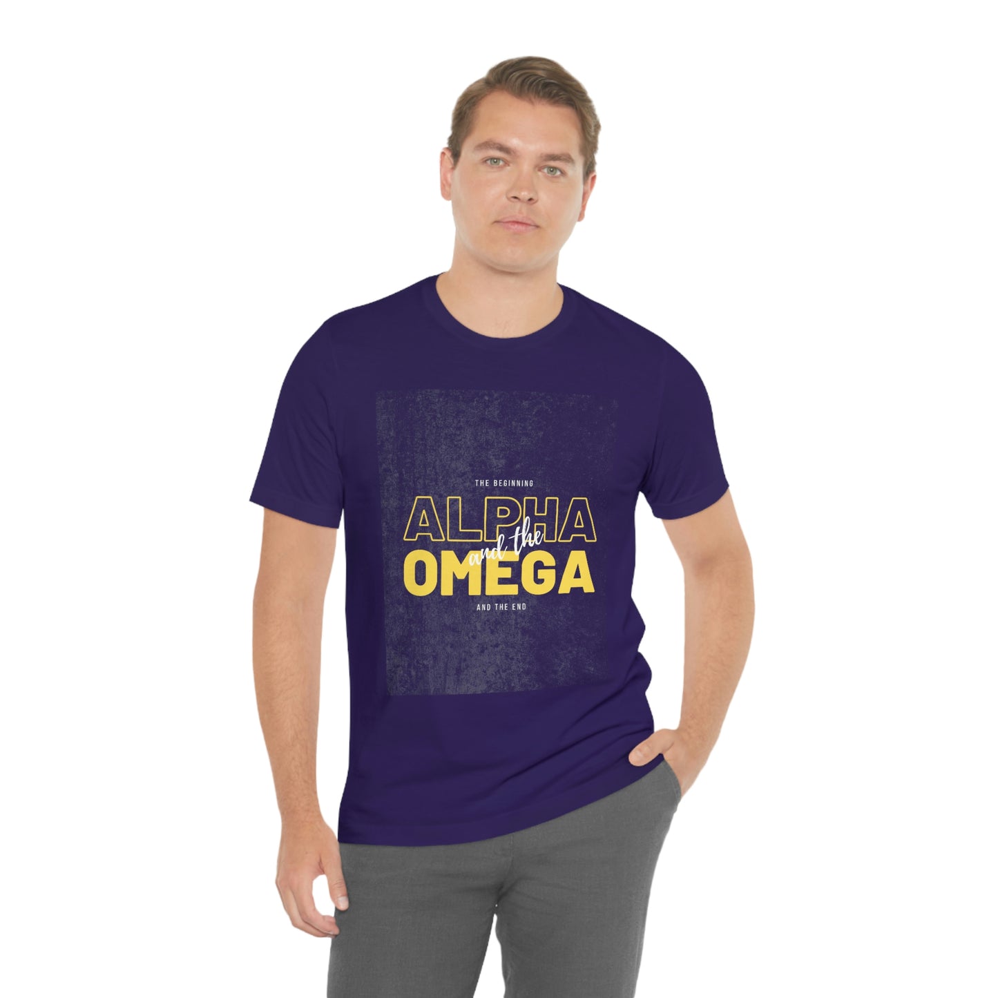 Alpha and Omega - Unisex Jersey Short Sleeve Tee