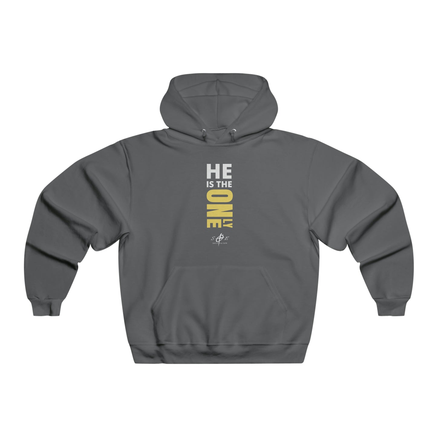 HE is the ONLY One Men's NUBLEND® Hooded Sweatshirt