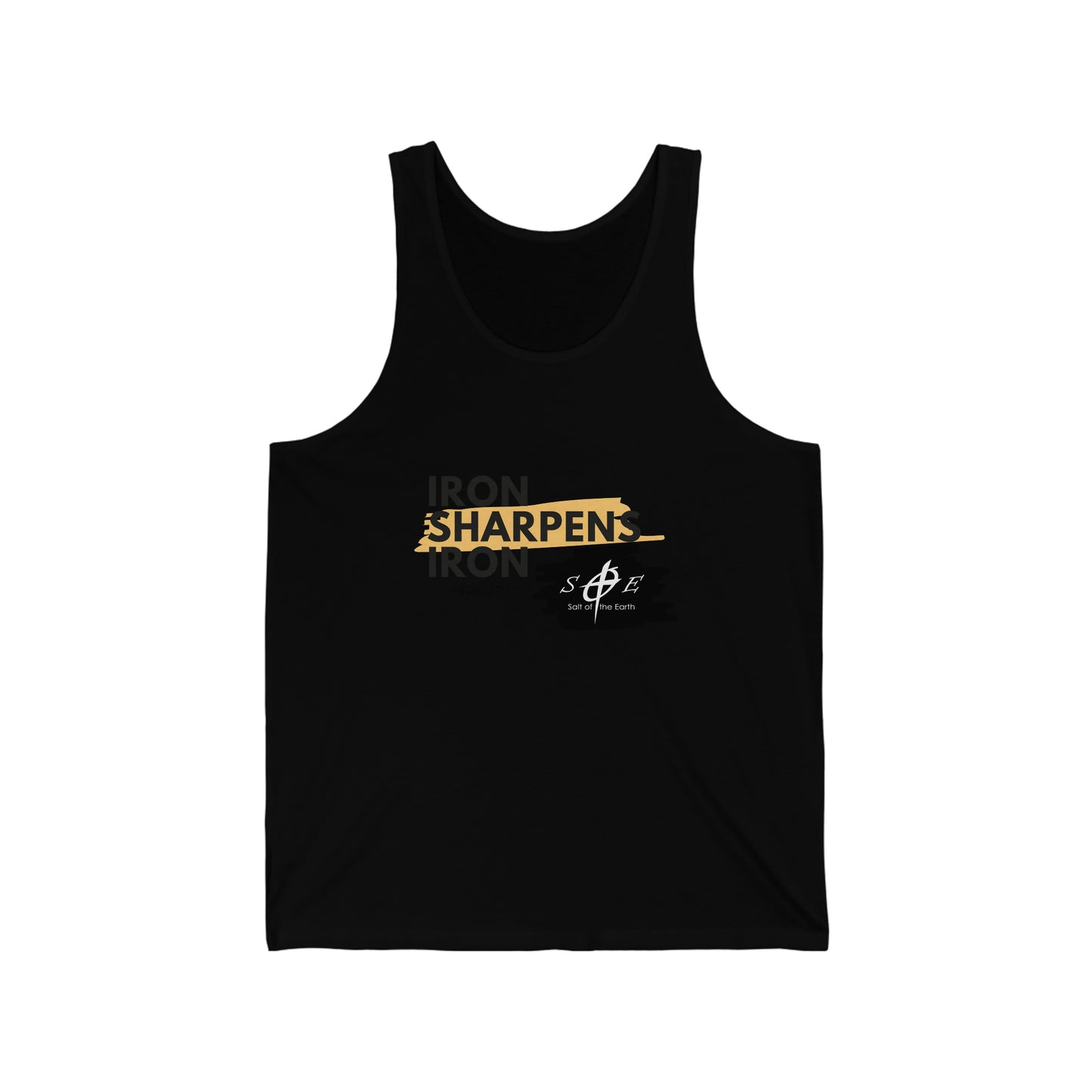 Iron Sharpens Iron Unisex Jersey Tank