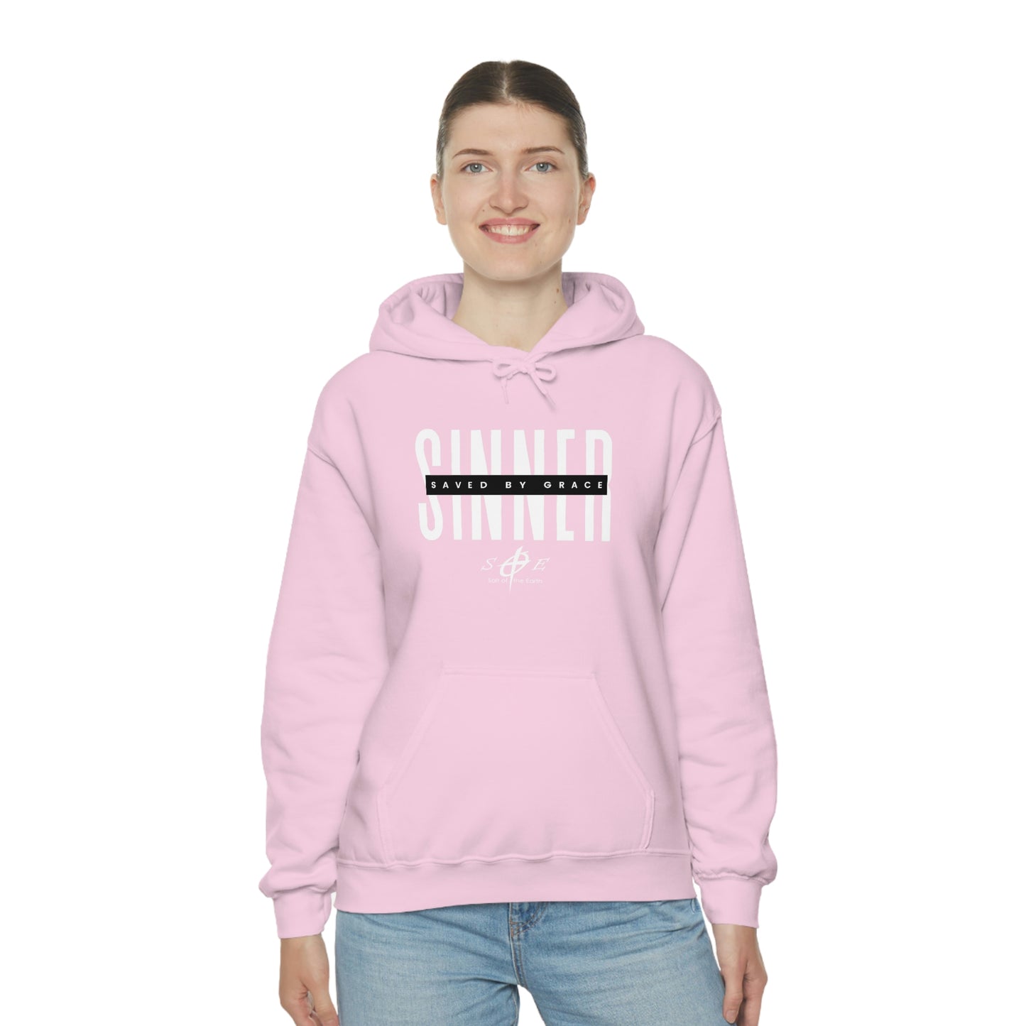 Sinner Saved by Grace - Unisex Heavy Blend™ Hooded Sweatshirt