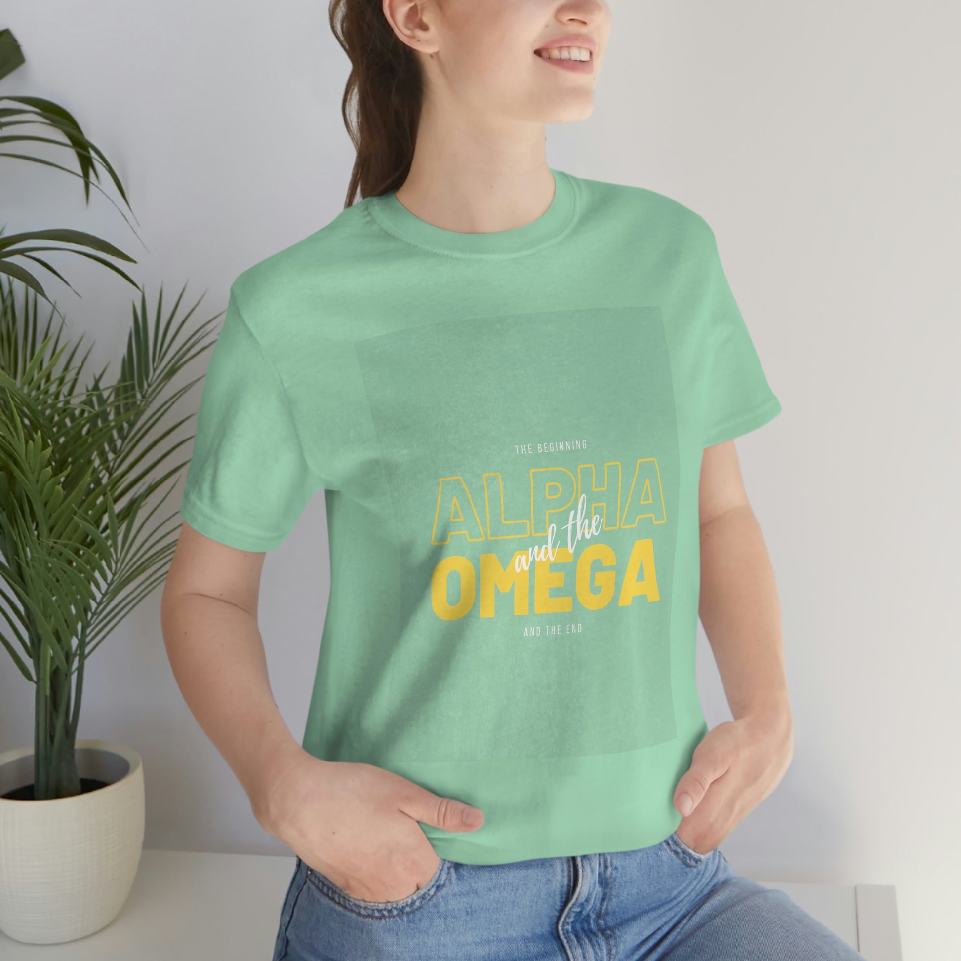 Alpha and Omega - Unisex Jersey Short Sleeve Tee – Salt of the Earth