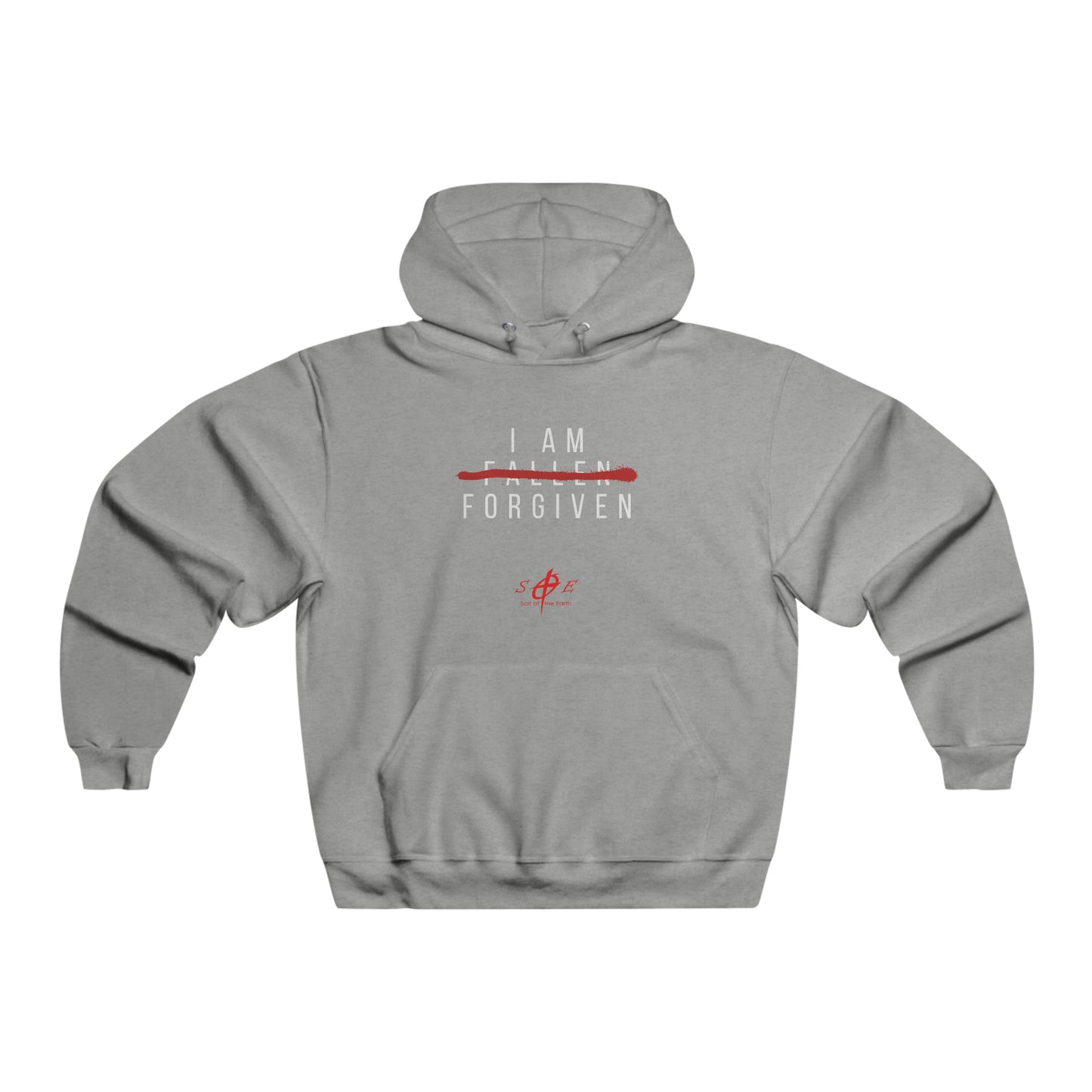 I am Forgiven - Men's NUBLEND® Hooded Sweatshirt