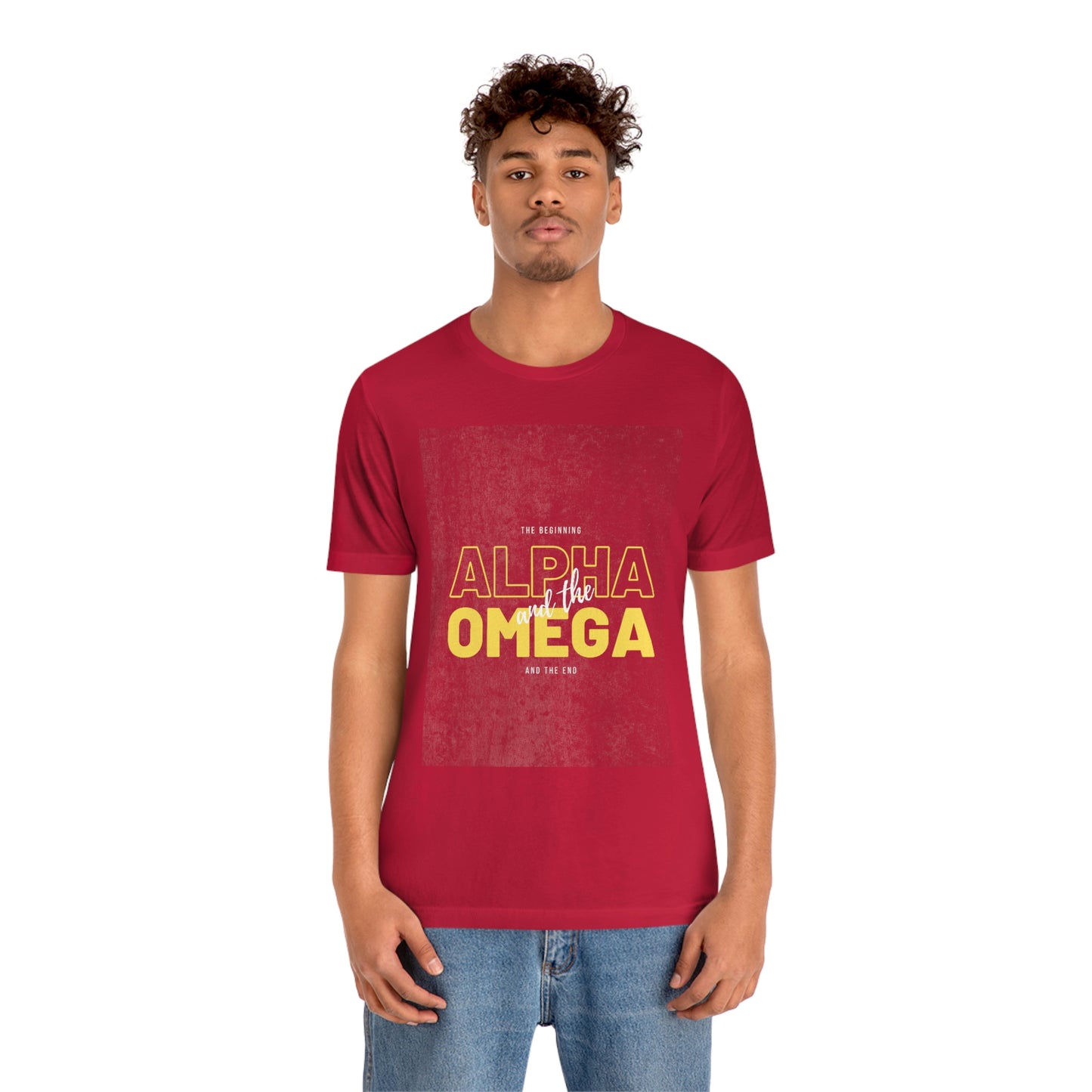 Alpha and Omega - Unisex Jersey Short Sleeve Tee