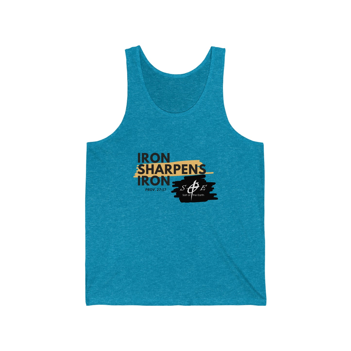 Iron Sharpens Iron Unisex Jersey Tank